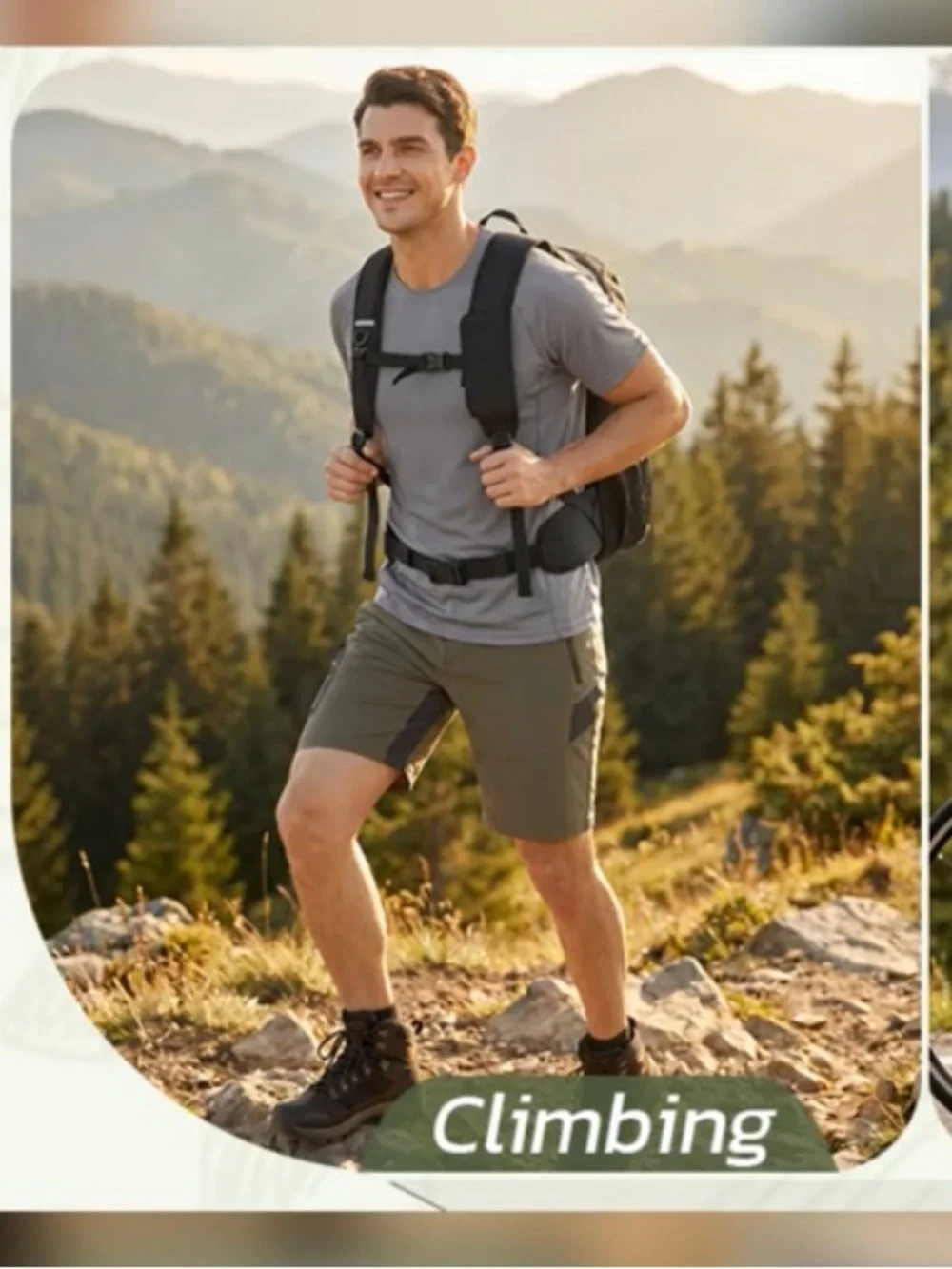 Tilymol black 25L travel/hike backpack